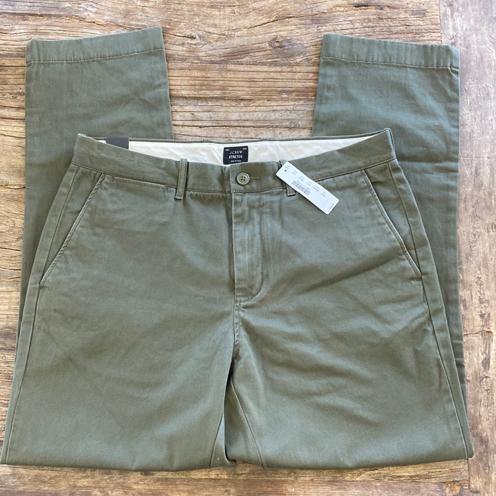 NWT J. Crew 770 straight khaki chino